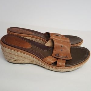 Clarks Wedge Sandals